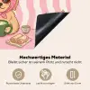 Matcha - Hond - Roze - Groen Inductie beschemer met haakjes klein -ky-onderkant-de