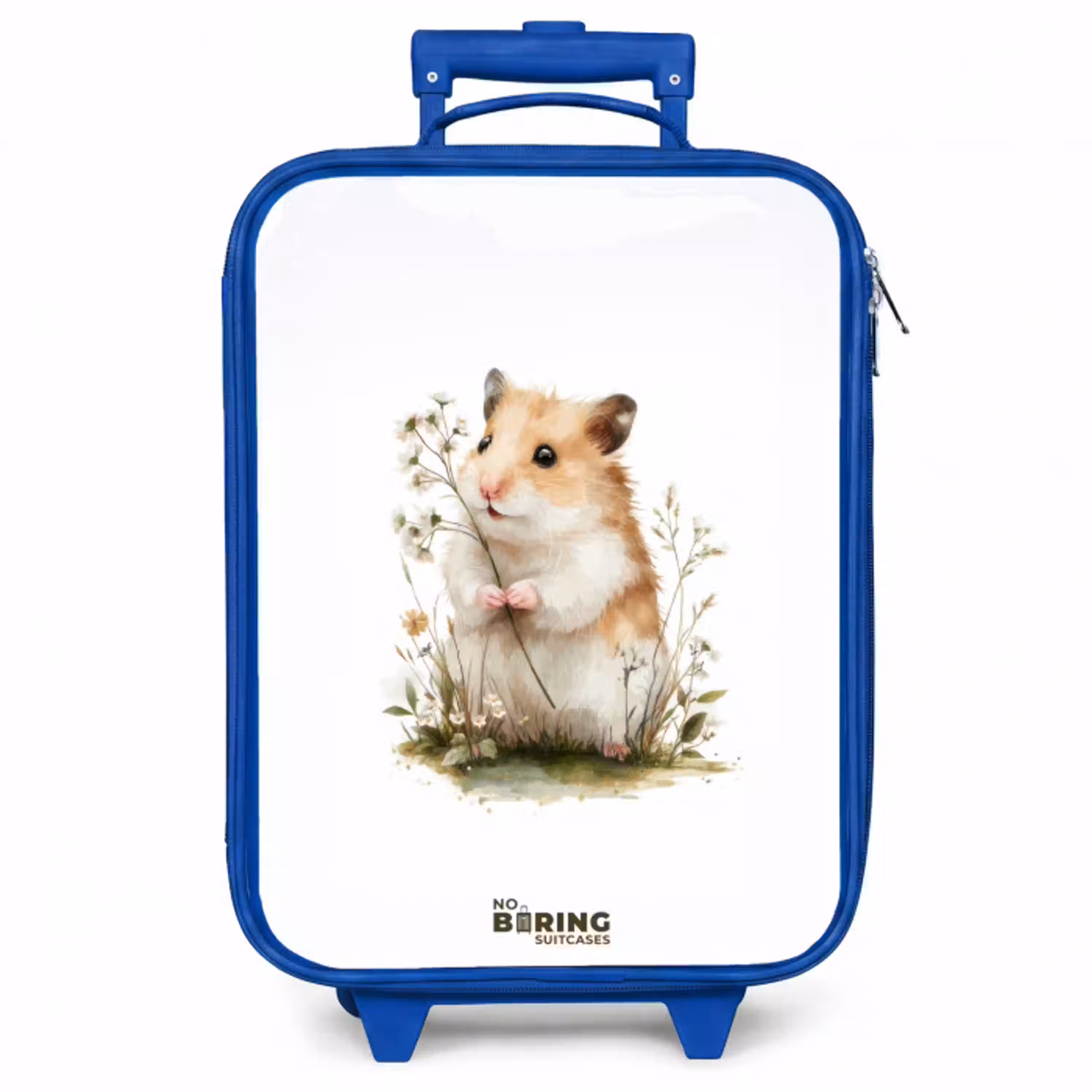 Dier - Natuur - Hamster Kinderkoffer - Blauw klein -zzz_website3d