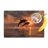 Dolfijnen - Zee - Realistisch Placemat vinyl groot -zzzproduct_Kitchenyeah-website