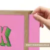 Tekst - Bold - Roze Light Box met batterij (Wandlamp) middel -USP_websiteprintNL