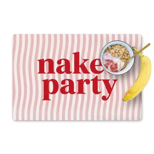 Tekst - Modern - Strepen Placemat vinyl groot -zzzproduct_Kitchenyeah-website