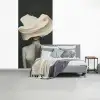 Vrouw - Beige - hoed fotobehang vinyl groot -slaapkamer
