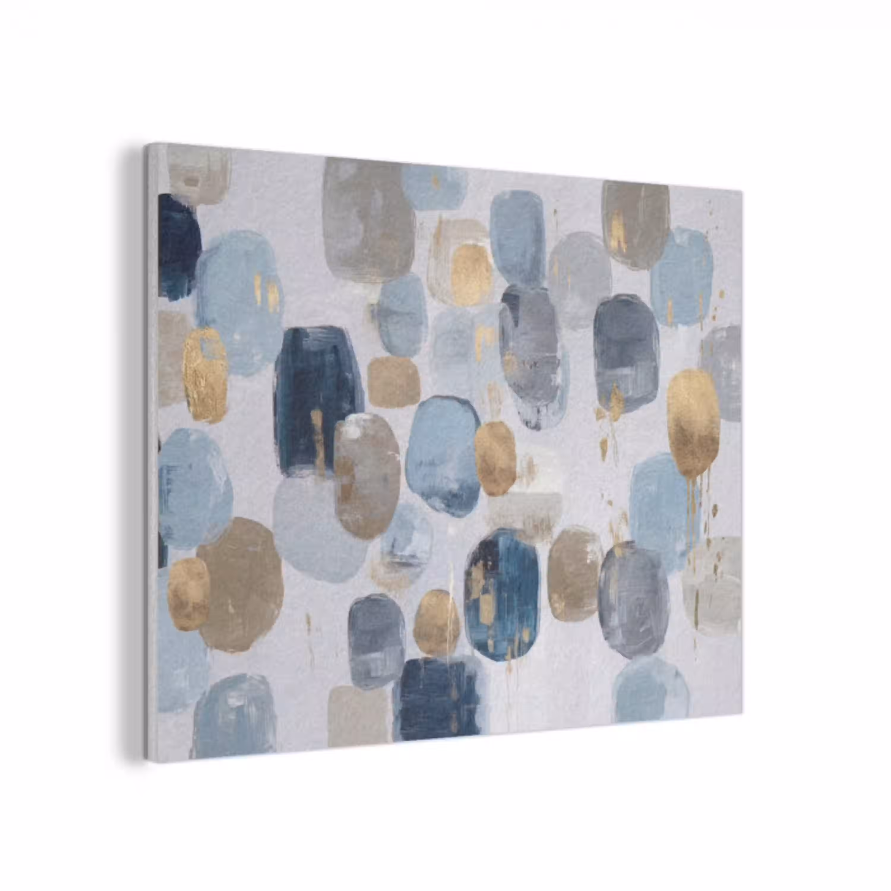 Abstract - Goud - Vormen PET vilt klein -3d