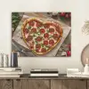 Pizza - Hart - Pepperoni - Tomaat PET vilt klein -sfeer1