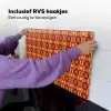 Retro - Disco - Hippie Inductie beschemer met haakjes klein 777 -ky-ophangen-nl