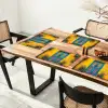 Deuren - Kleurrijk - Planten Placemat vinyl groot -zzsfeer4_Kitchenyeah-website