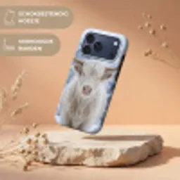 Schotse Hooglander - Sneeuw - Bergen - Winter Toughcase MagSafe Apple iPhone 17 Pro Max klein -USP_RandenV_NL