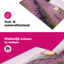Lavendel - Landschap - Sereen - Paars Inductie beschermer vinyl 3mm klein -wsfeer6_website