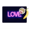 Neon - Love - Valentijn Placemat vinyl groot -zzzproduct_Kitchenyeah-website