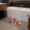 Vormen - Ritmisch - Kleuren - Abstract Badmat klein -sfeer3
