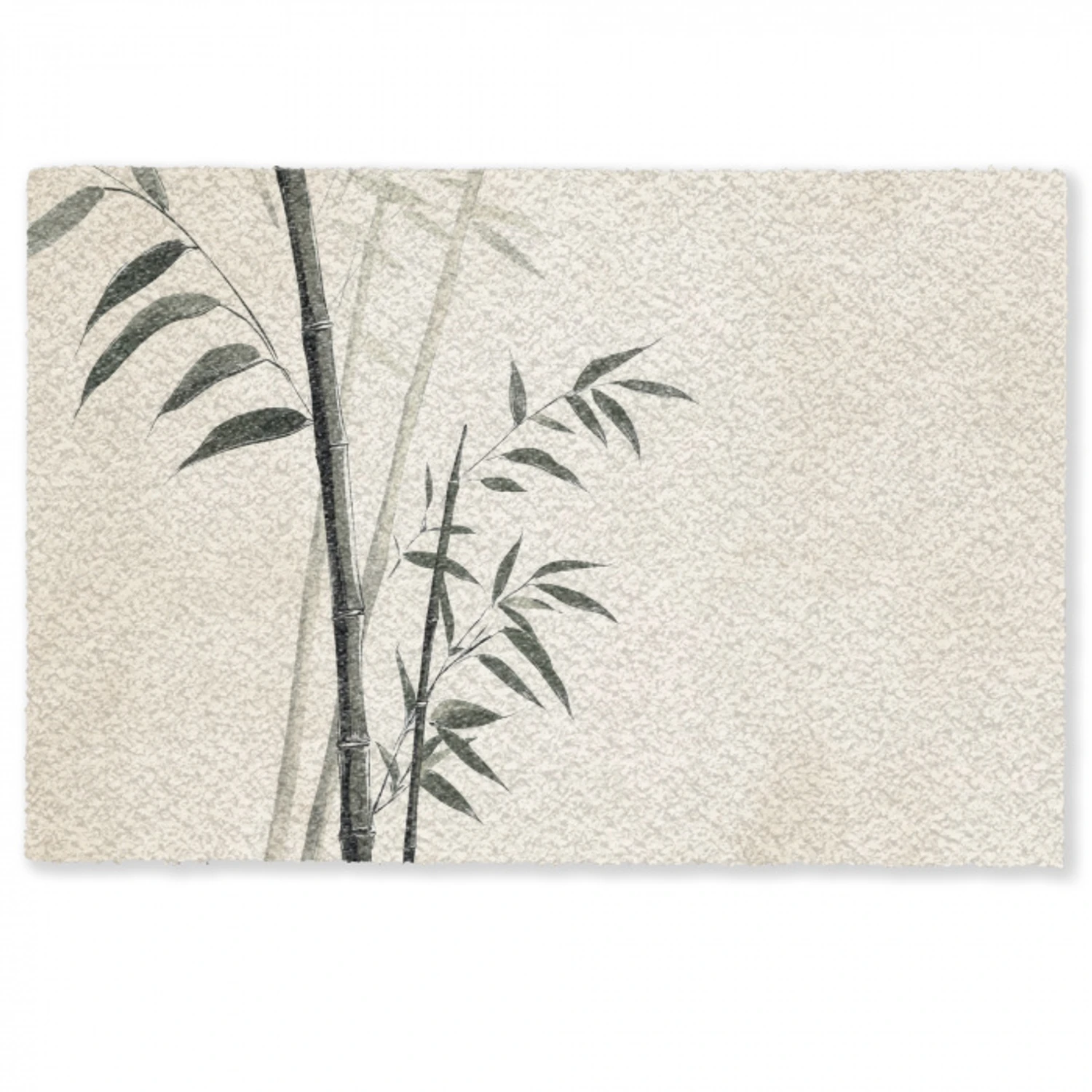 Japandi - Bamboe - Beige Deurmat klein -zkaufland3d