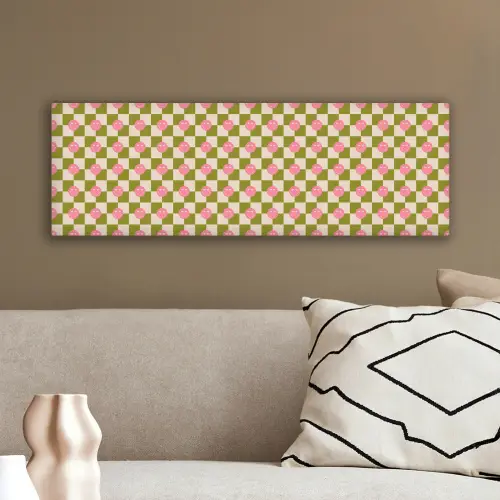 Patroon - Smileys - Blokken canvas 2cm klein 828 -sfeer3