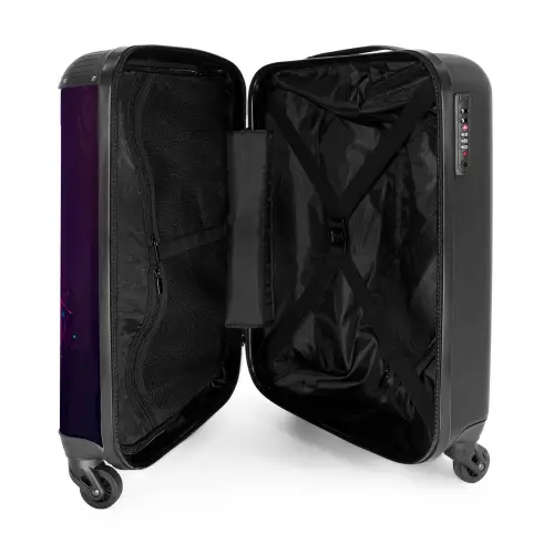 Baviaan Beats NBS - Handbagage koffer - Kinderen Unisex middel -binnenkant