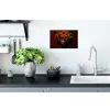 Vrouw - lychee - exotisch Muursticker klein -keuken