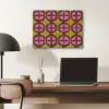Modern - Patroon - Roze PET vilt klein 837 -sfeer5