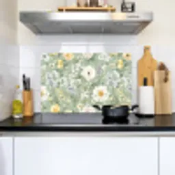 Klassiek - Bloemenpatroon - Kleurrijk Inductie beschemer met haakjes klein 777 -sfeer2
