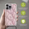 Roze - Kwartsmarmer - Aders Hoesje iPhone 16 Pro Max met koord klein 804 -sfeer2_NL