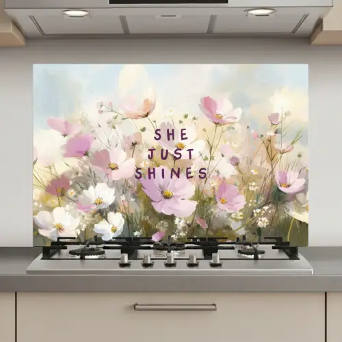 Quote - Bloemen - Schilderachtig keuken achterwand spatscherm klein -3d_website