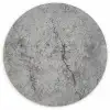 Beton - Muur - Industrieel - Patronen Wandcirkel kunststof plaat 5mm dik klein 188 -3d