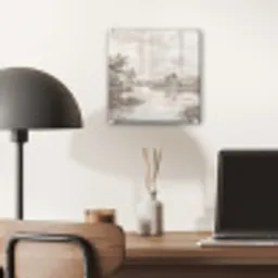 Landschap - Water - Natuur - Sepia plexiglas 5mm klein -sfeer6