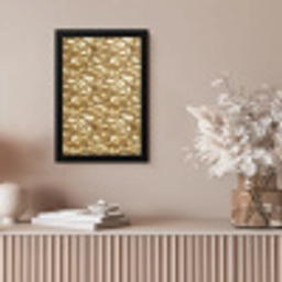 Abstract - Modern - Goud fotolijst zwart zonder passe partout klein 224 -sfeer5