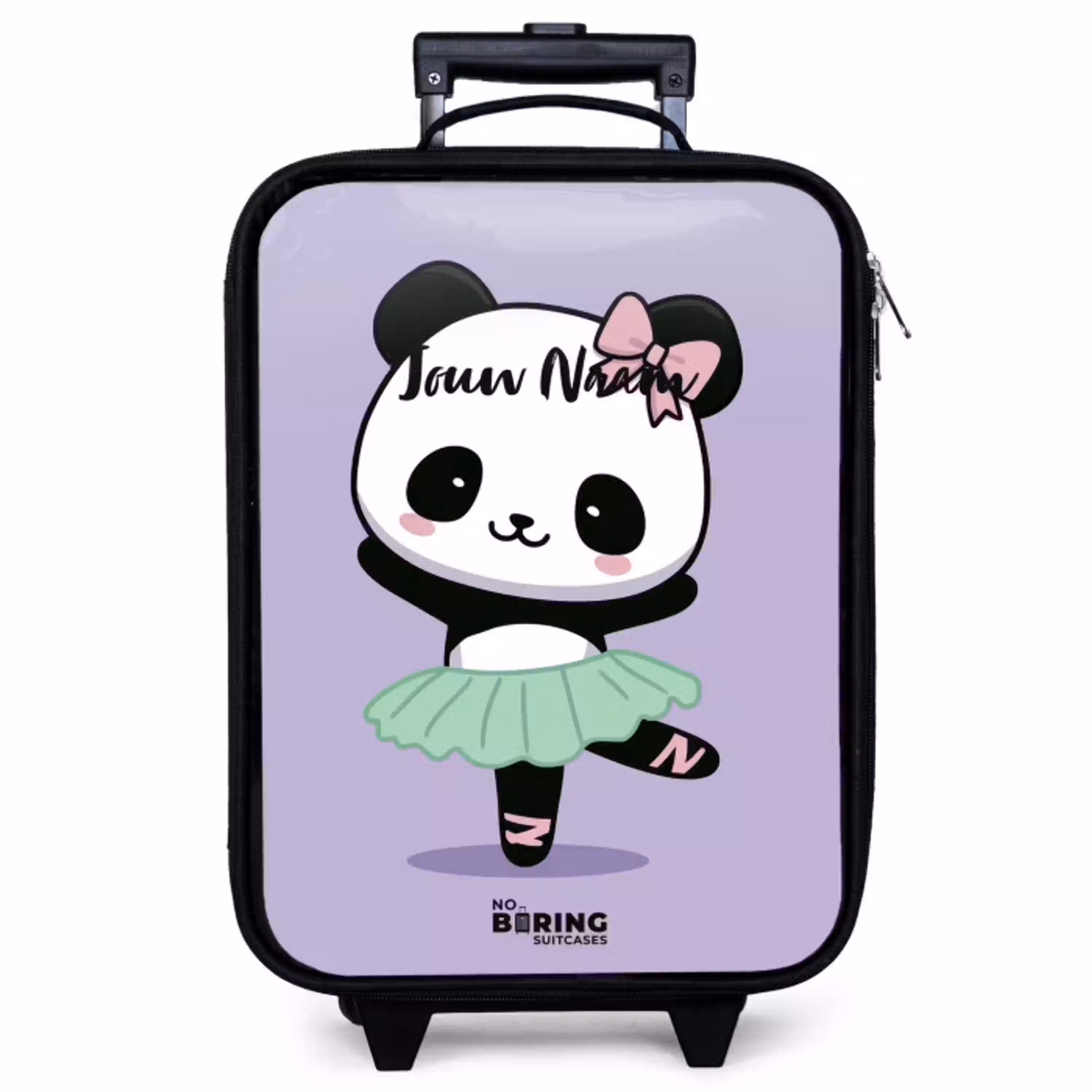Kawai - Ballet - Panda Kinderkoffer - Zwart klein -zzz_website3d