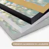 Stängel – Blumen – Luft – Weiß Textielframe zwart klein -USP_kleurenNL