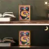 Portret - Vrouw - Abstract - Zonnebril Light Box met kabel (Tafellamp) klein -sfeer3