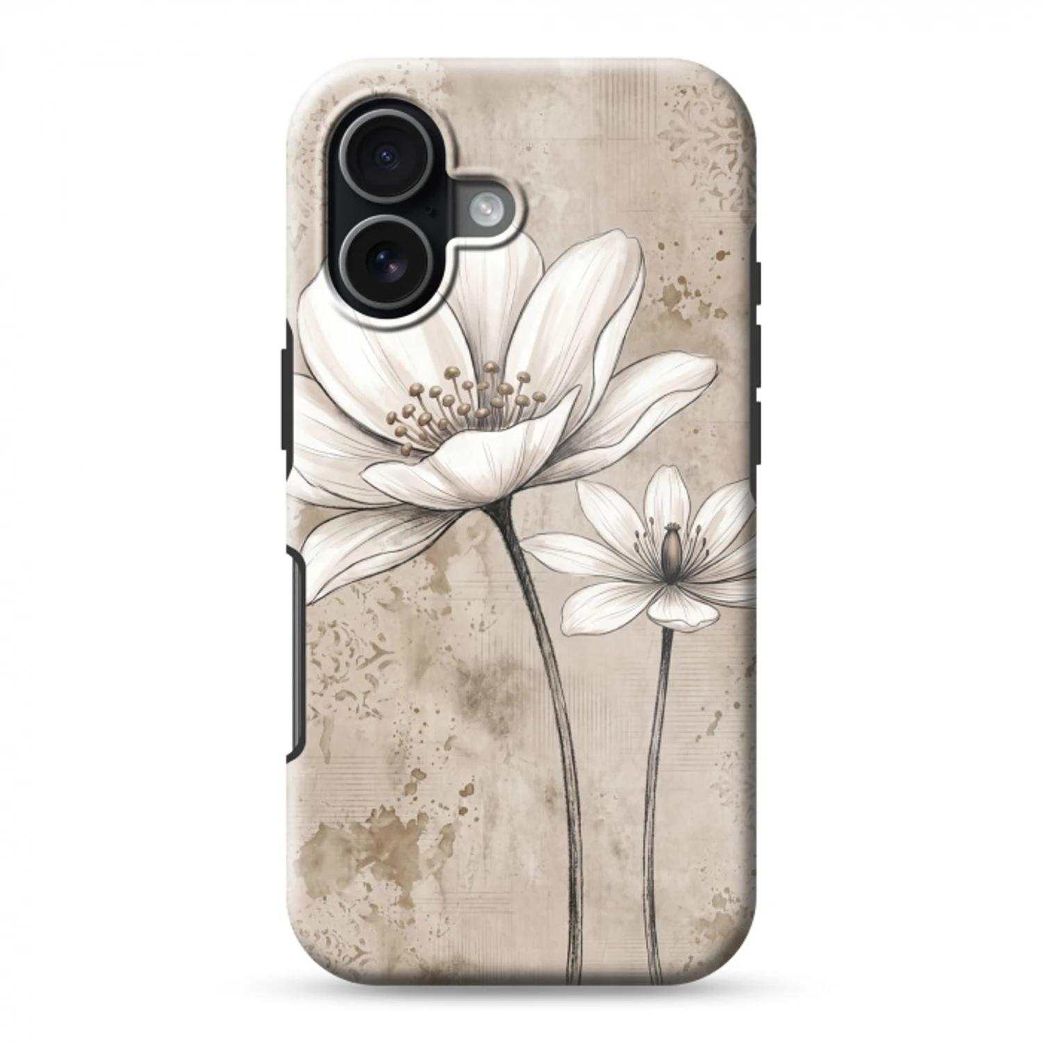 Modern - Design - Wit Toughcase MagSafe Apple iPhone 17 klein -3d