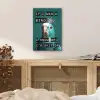 Parkiet - Turquoise - Quotes - Decoratie aluminium wit klein -sfeer3