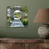 Doorkijk - Pad - Beton - Landschap aluminium wit klein -sfeer2