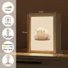 Schaap - Beige - Bloemen Light Box met kabel klein -USP_NL