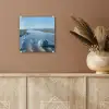 Strand - Schild - Water - Blauw plexiglas 5mm klein -sfeer5