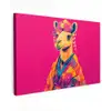 Kameel - Bloemen - Kimono - Waaiers canvas 2cm klein -z3d