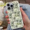 Bladeren - Botanisch - Groen Hoesje iPhone 16 Pro Max met koord klein 804 -sfeer3