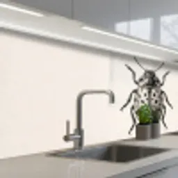 Kever - Insect - Vintage keuken achterwand 2 middel -3d_schuin