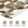 Abstract - Retro - Bruin deurposter klein 289 -closeup_NL