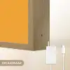 Hond - Oranje - Roos - Valentijn Light Box met batterij (Wandlamp) middel -USP_websiteoplaadbaarNL