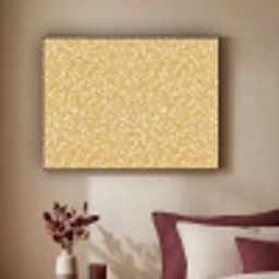 Takjes - Patroon - Oker Textielframe zwart klein 947 -sfeer1