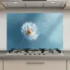 Paardenbloem - Wind - Blauw keuken achterwand spatscherm klein -3d_website