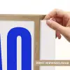 Ciao - Hoofdletters - Blauw - Minimalistisch Light Box met batterij (Wandlamp) middel -USP_websiteprintNL