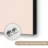 Christmas Season - Kerst - Kerstboom - Roze Textielframe zwart klein -USP_ophangsysteemNL