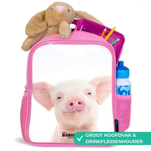 Binky Big Kinderrugzak - Roze middel -inhoud_NL