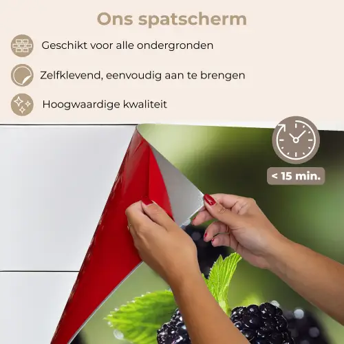 Bramen - Bladeren - Tros keuken achterwand spatscherm klein 900 -spatscherm_NL