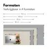 Boeken - Stapel - Bloemen - Kleurrijk Muismat XXL klein -sfeer5