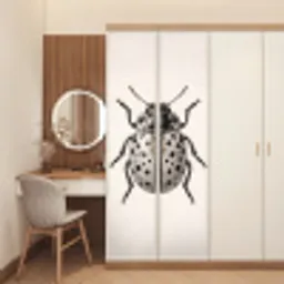 Kever - Insect - Vintage deurposter klein -sfeer3