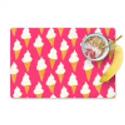 Softijs - Horentje - Roze Placemat vinyl groot 368 -zzzproduct_Kitchenyeah-website