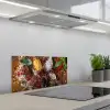 Kruiden en Specerijen Mozaïek keuken achterwand spatscherm klein -3d_schuin