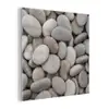 Kiezels - Stenen - Grijs plexiglas 5mm klein -z3d
