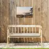 Landschap - Kust - Duinen Tuinposter op houten frame 2 cm dik klein -sfeer4
